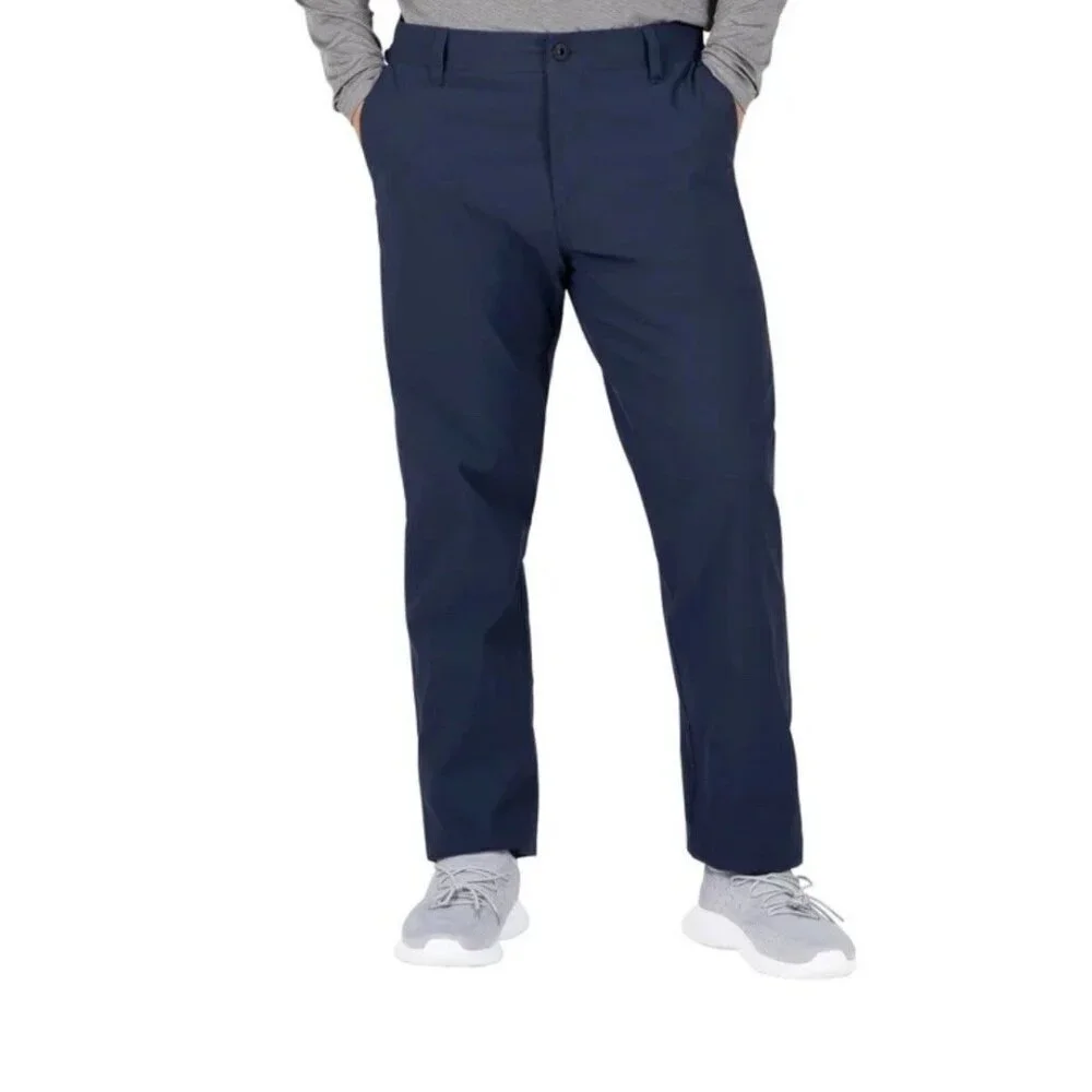 Gerry Men's 34x32 Blue Fleece Lined Pants Water-Resistant Stretch Warm G1923